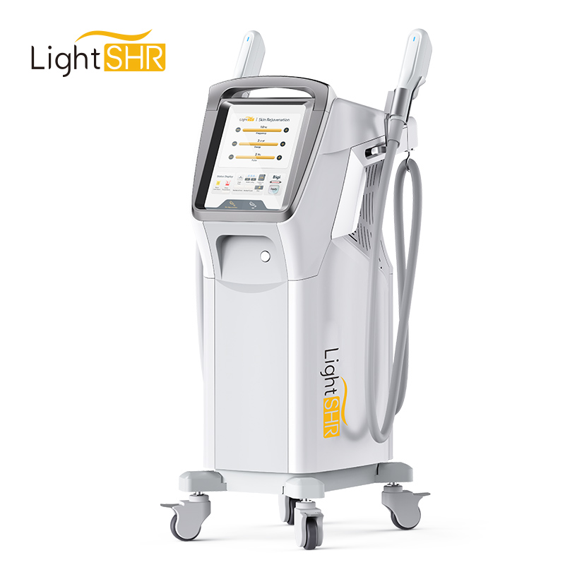 Máy triệt lông  IPL 2 tay cầm, máy làm đẹp trẻ hóa da